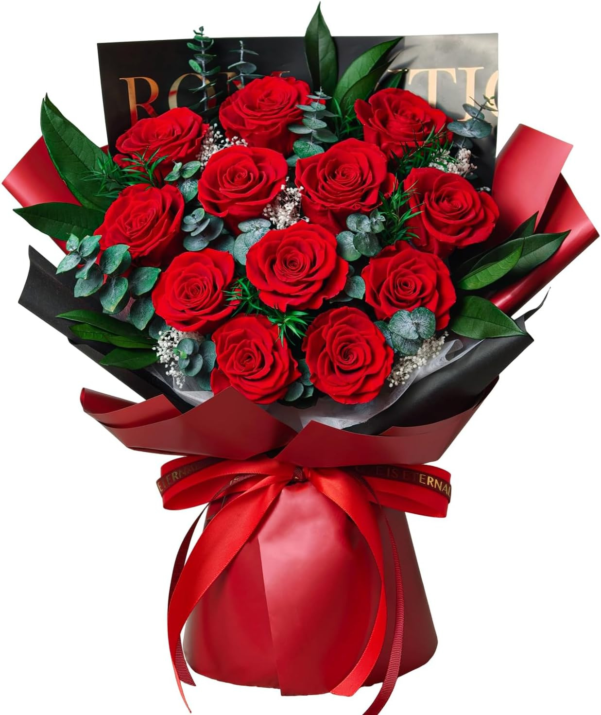 Flowers for Delivery, Preserved Flowers Bouquets, Birthday Gifts for Women Mom