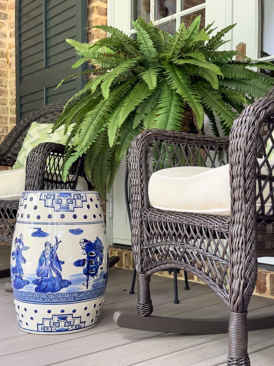 48″ Boston Fern Artificial Bush Plant Pack 2. Retail $103