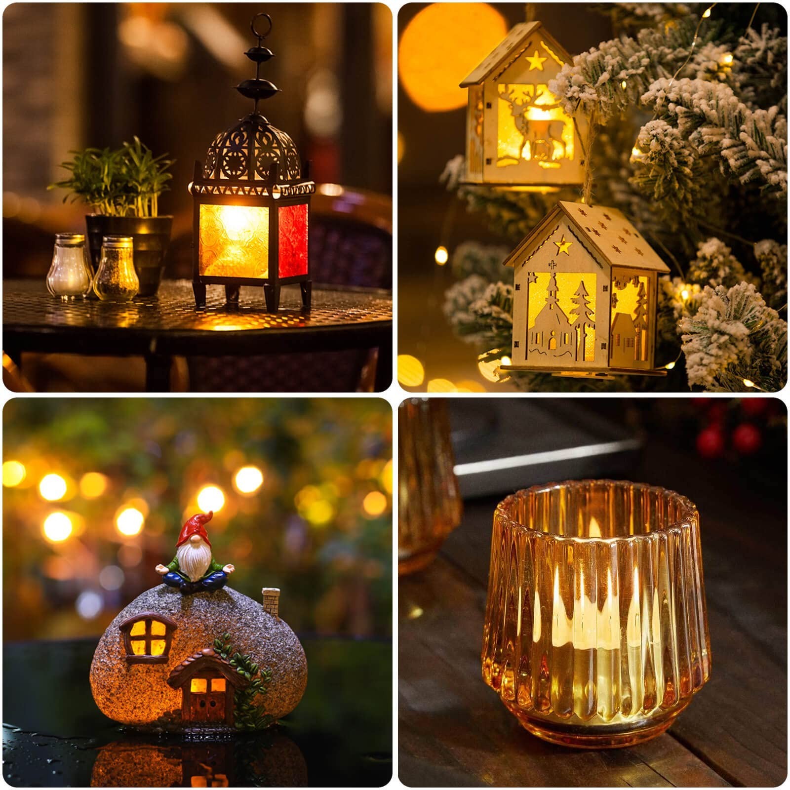 2000 Artificial Rose Petals & 24 LED Tea Light Candles – Romantic Decor Set for