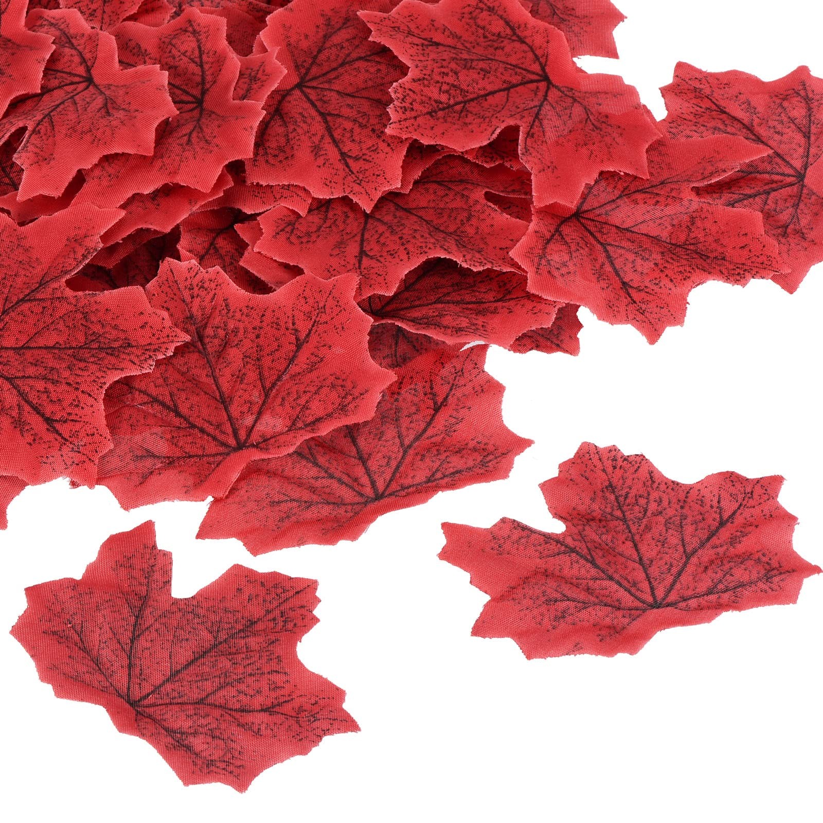 Artificial Leaves, 500 Pcs Fall Maple Autumn Fake Leaf for Wedding Party Than…