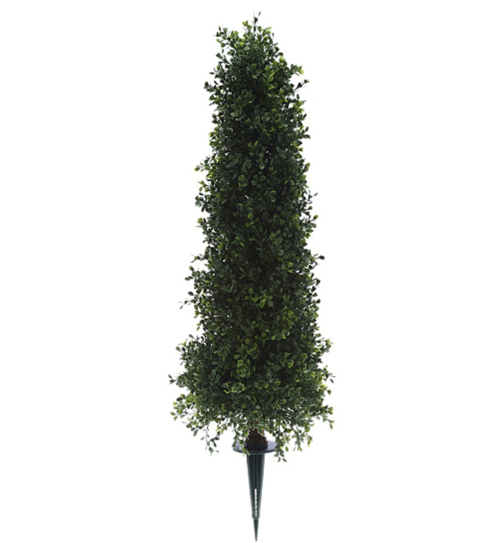 English Gardens 36″ Boxwood Cone Topiary with 6″ Stake