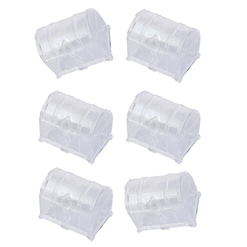 6pcs Luxurious European Favor Holder For Special Occasion Practical Candy Box