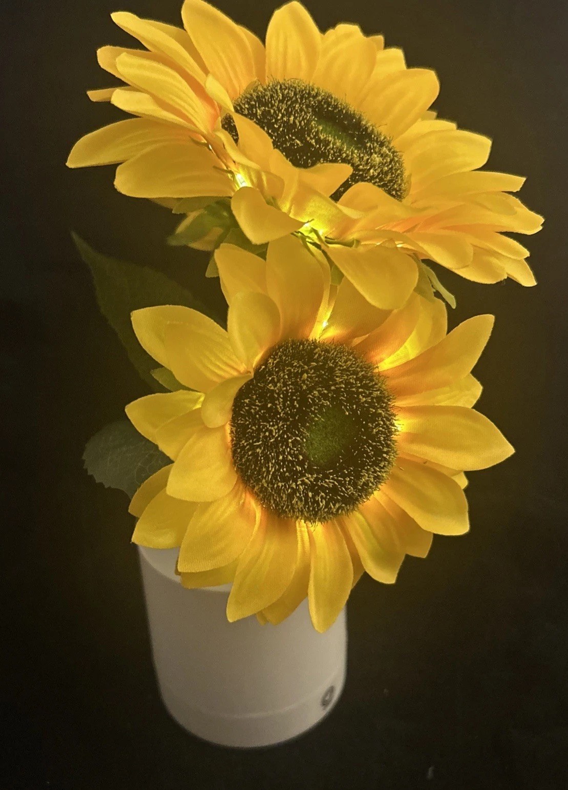 Shimmering Sunflower Light By Twinkling Tree New In Open Box