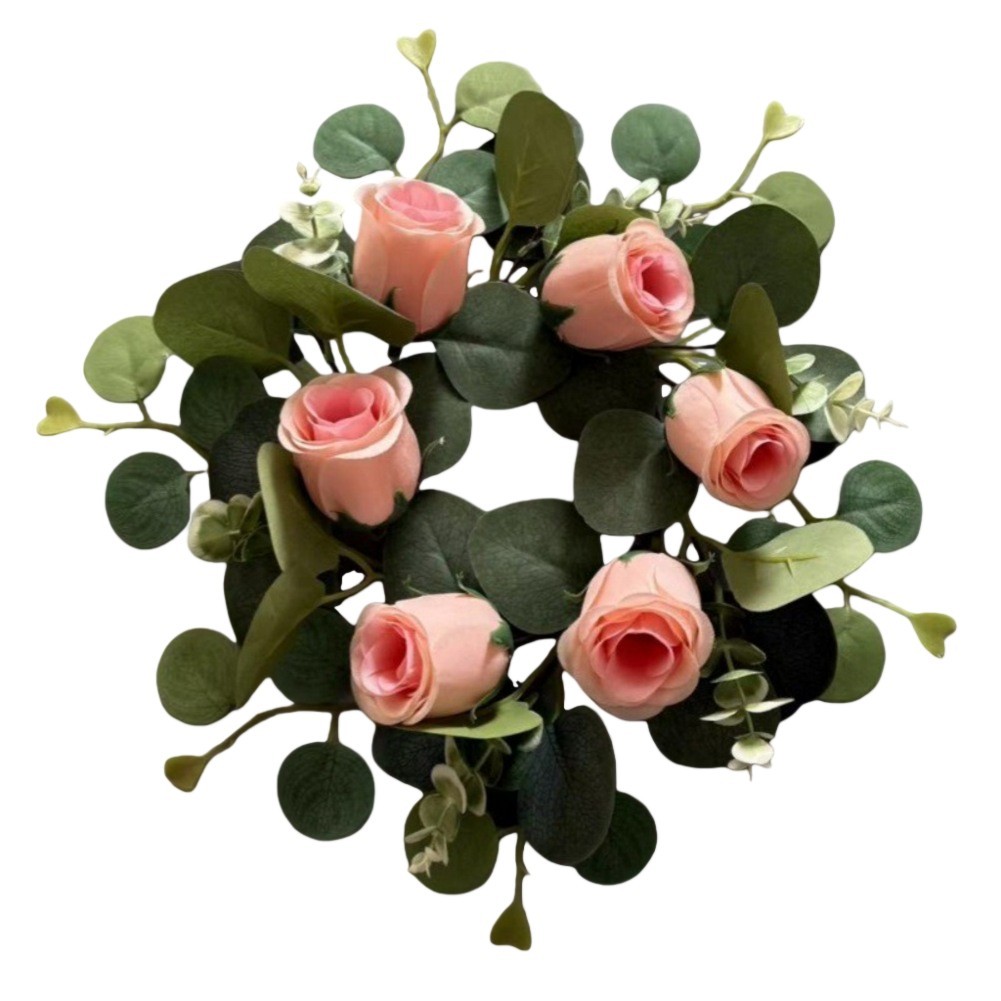 Silk Style Wreath 25cm for Front Door Back Door or Interior Wall Hanging