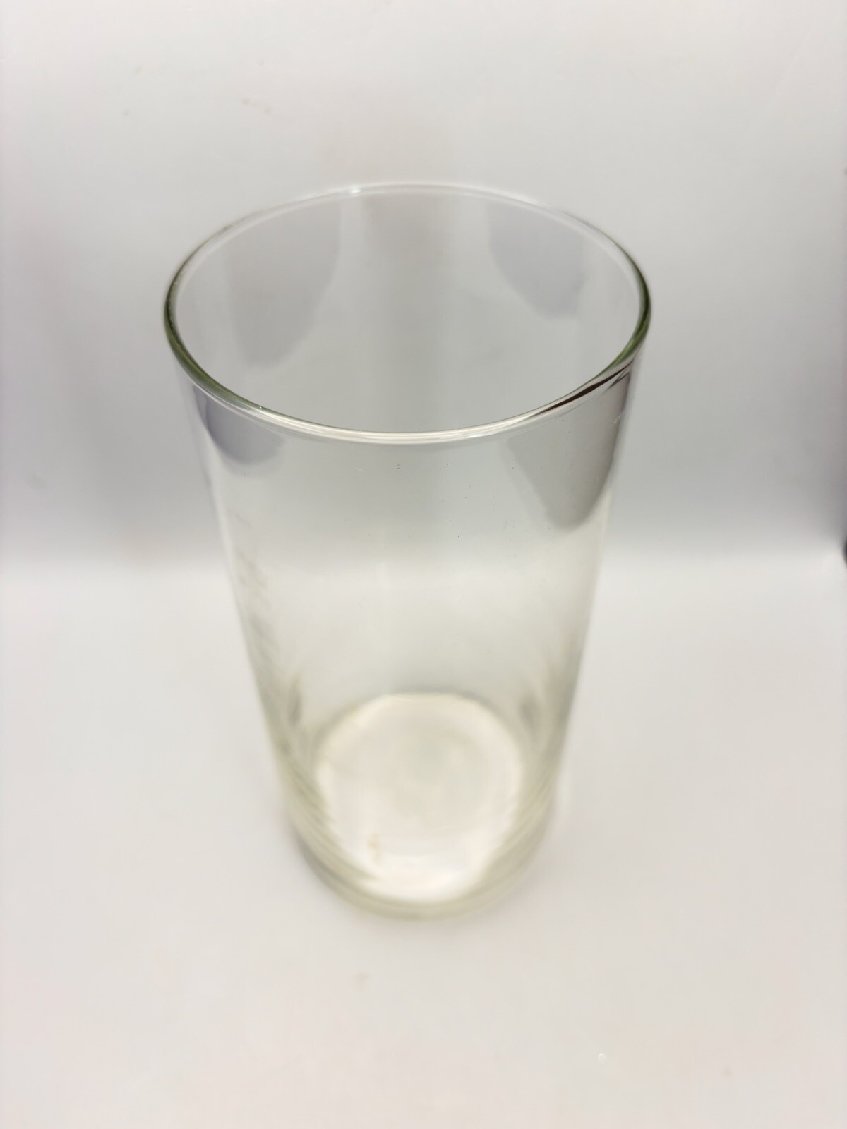 Vase Pillar Flower Rose Artificial Arrangement Candle Clear 7” Small