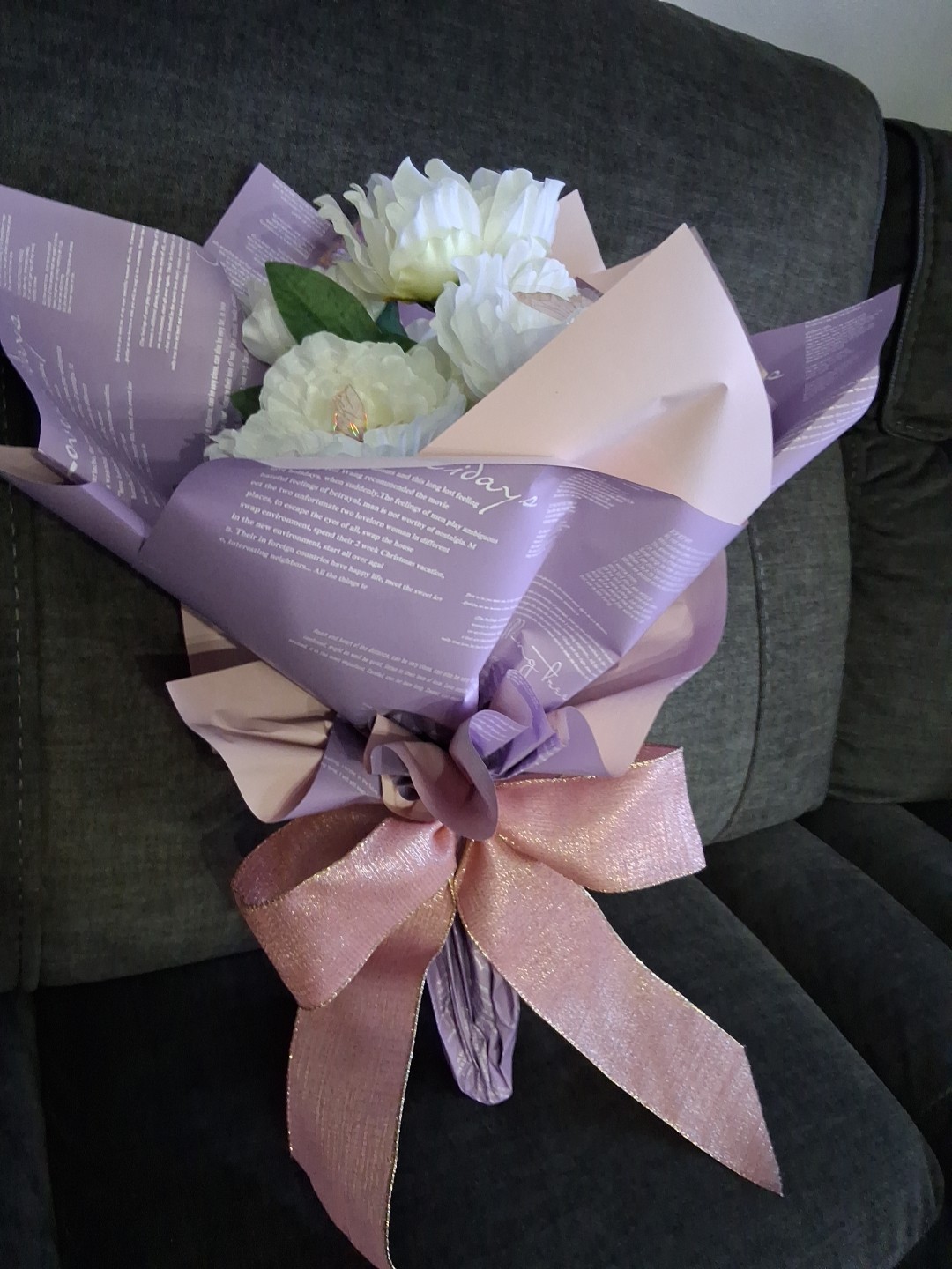 Handmade Faux Handheld Flower Bouquet For Any Occasion