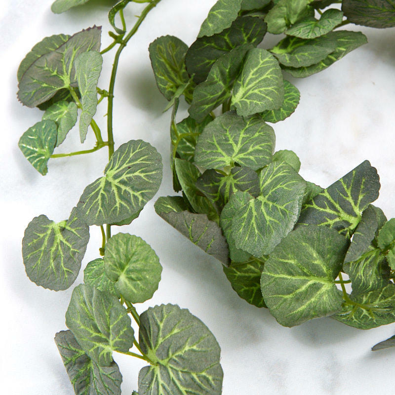 Factory Direct Craft Poly Silk Broad Leaf Ivy Garlands | 2 Garlands