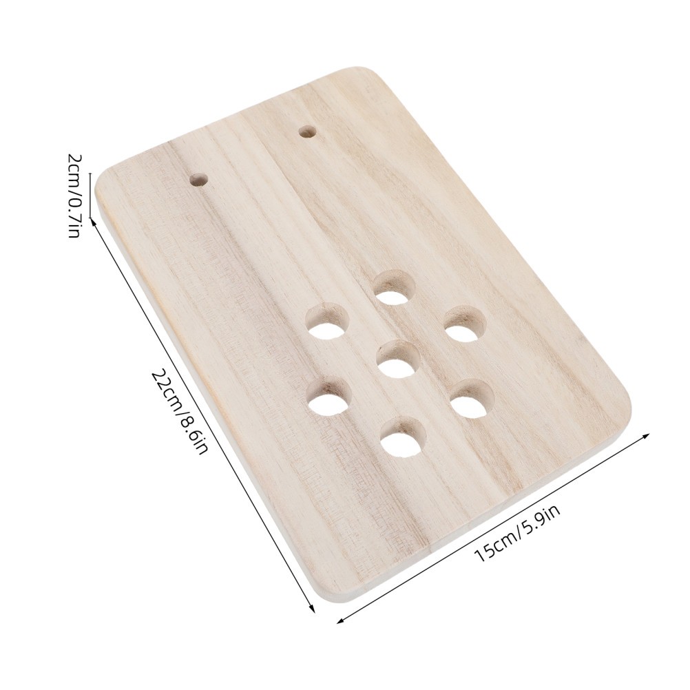 Fern Mounting Board: Wooden Planter – Wall Display Decorative