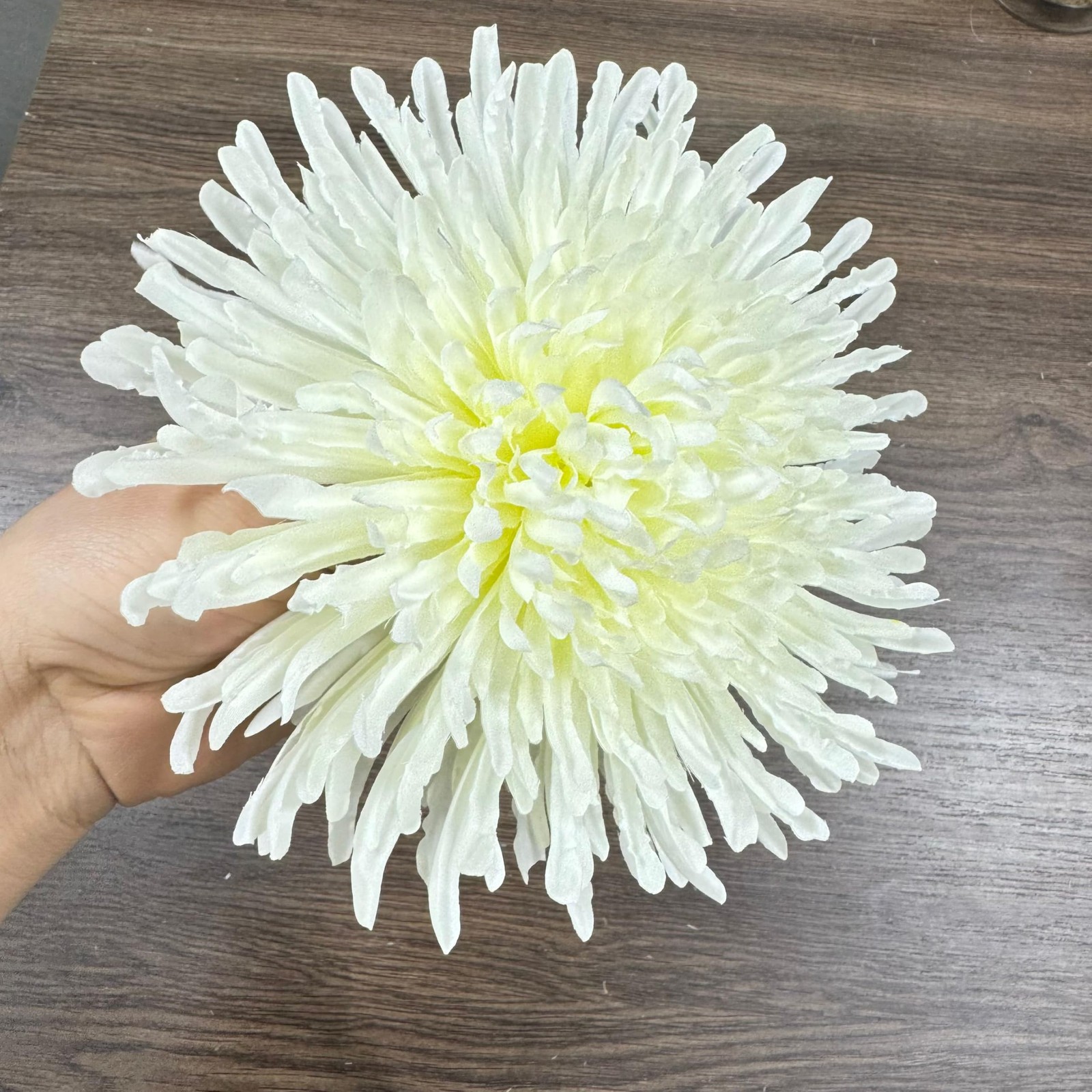 7 Inch Large Chrysanthemum Flowers Artificial Heads,Silk Flowers for Crafts,F…