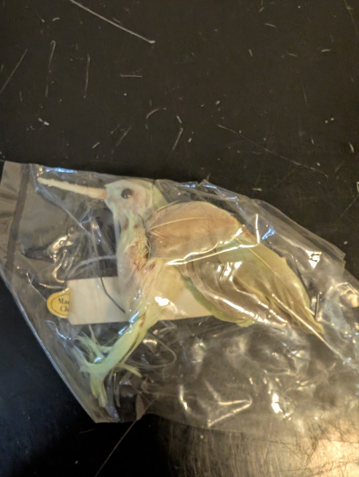 NOS 15+ Artificial Feather Hummingbirds & More! Decorative Floral Arts & Crafts
