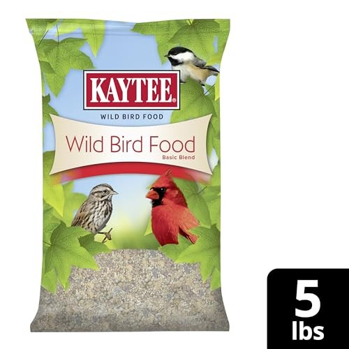 Wild Bird Food Basic Seed Blend, 5 lb 5 Pound (Pack of 1)