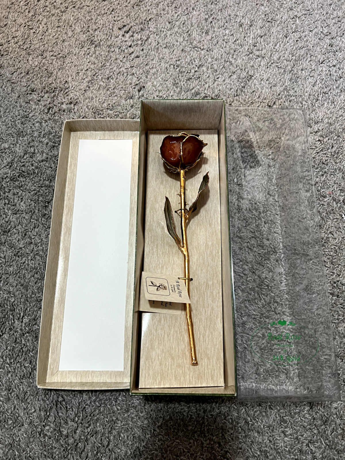 Gold Trimmed Rose (BRAND NEW) – FREE SHIPPING