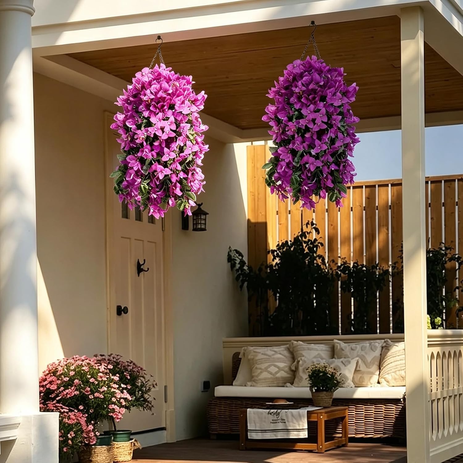 Versatile Artificial Fuchsia Bougainvillea Bundle