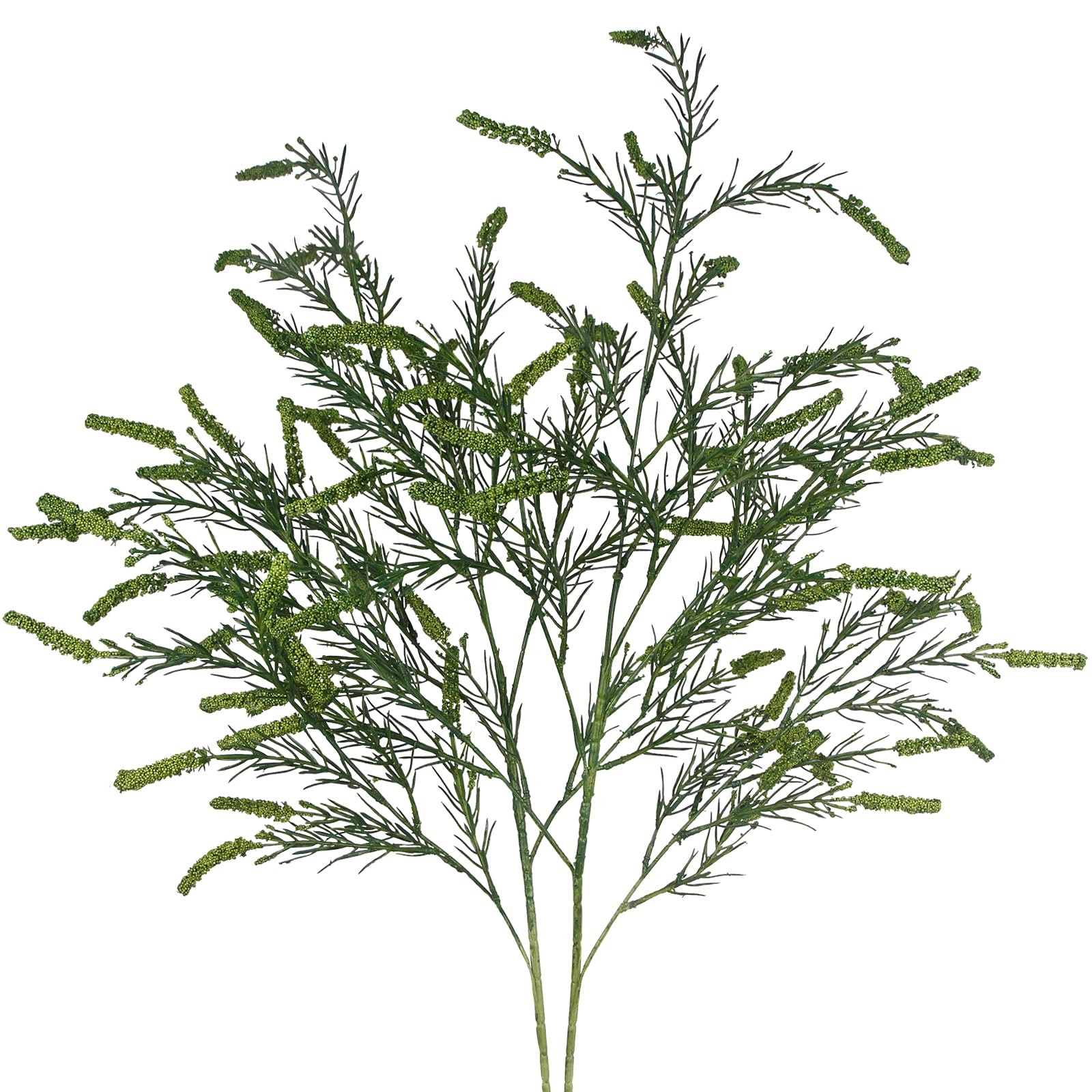 2 Pcs Fake Greenery Stems Artificial Plants Branches for Spring Decor 43.3 In…