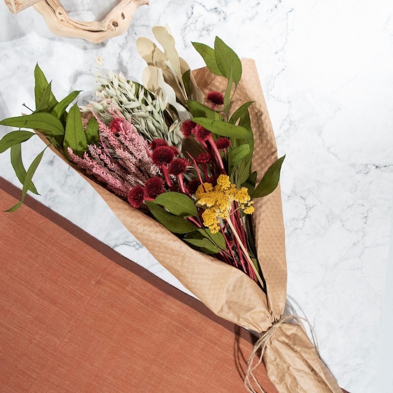 Dried Floral 18″ Bouquets, Gift for Her, Home Decor