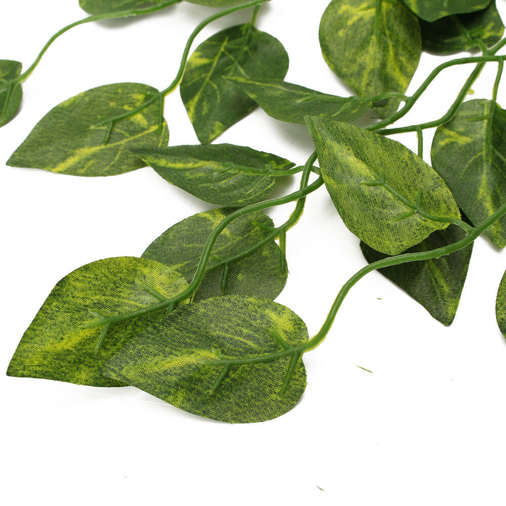 2PCS Artificial Fake Flower Vine Hanging Garland Plant Home Outdoor Garden Decor