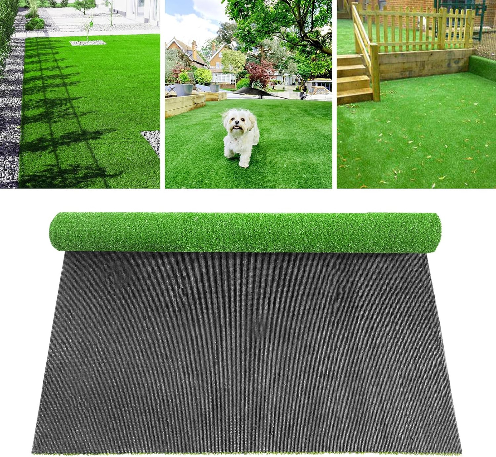 Artificial Grass Turf Outdoor Runner Rug 3 Feet x 10 Feet (30 Square ft