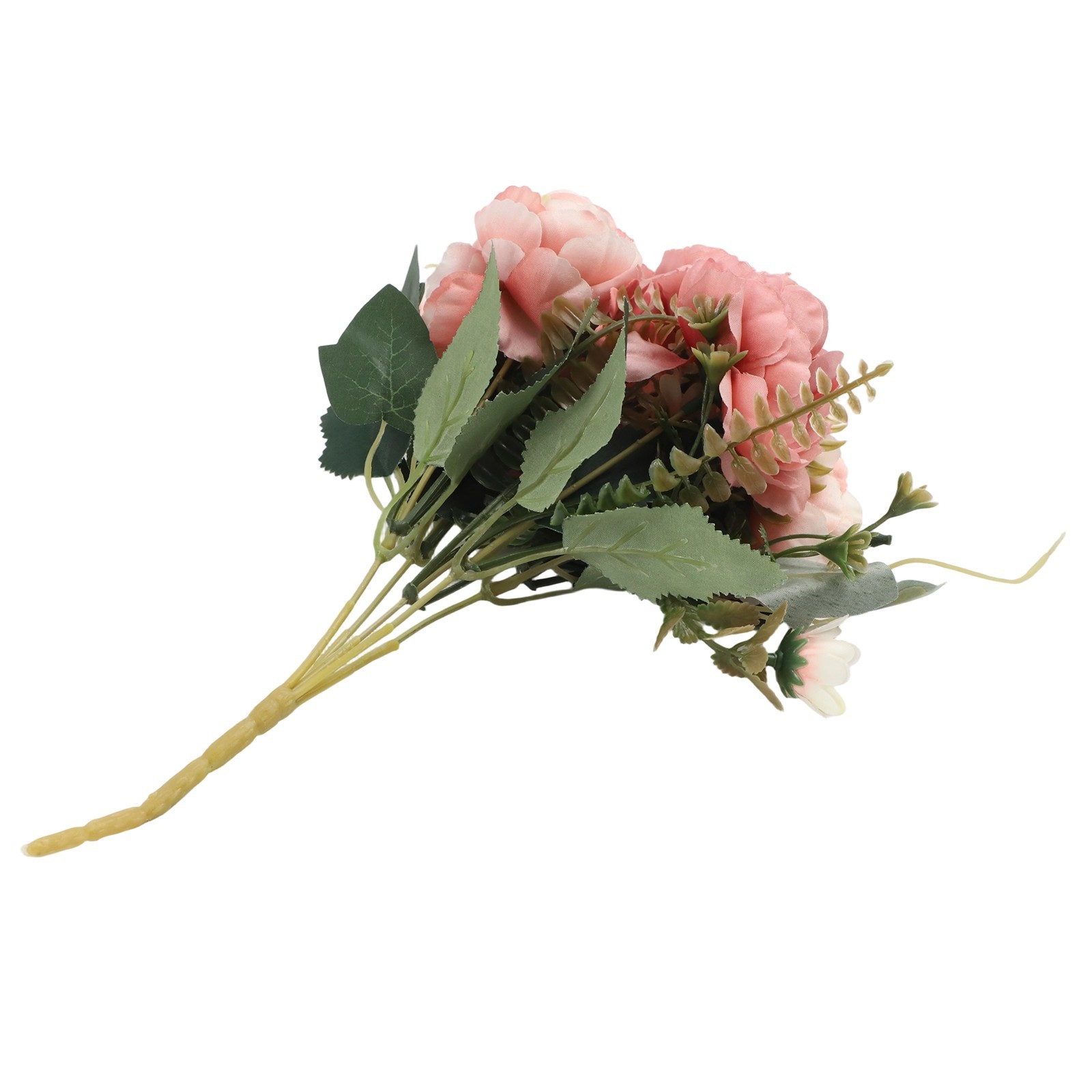 Elegant Faux Floral Bouquet Peony Rose Arrangement for Stylish Centerpieces