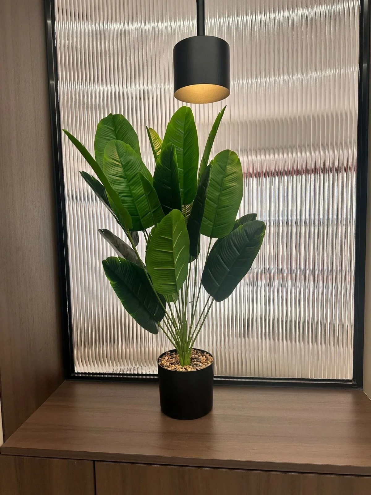 Leaves Artificial Plants Large Tropical Palm Tree Fake Banana Plants Leaves Real