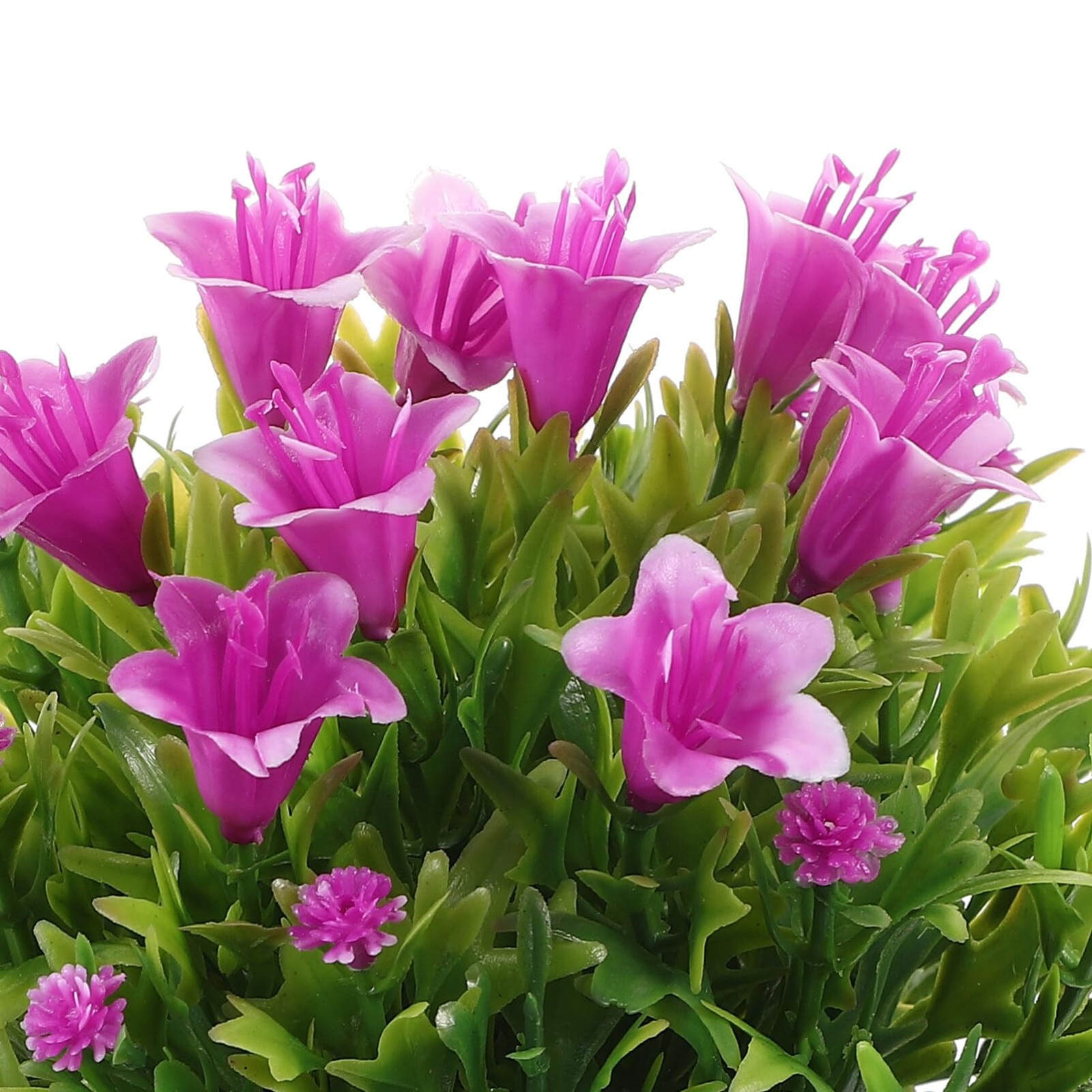 Artificial Potted Flowers Faux Bouquet Ornament Home Office Desktop Greenery
