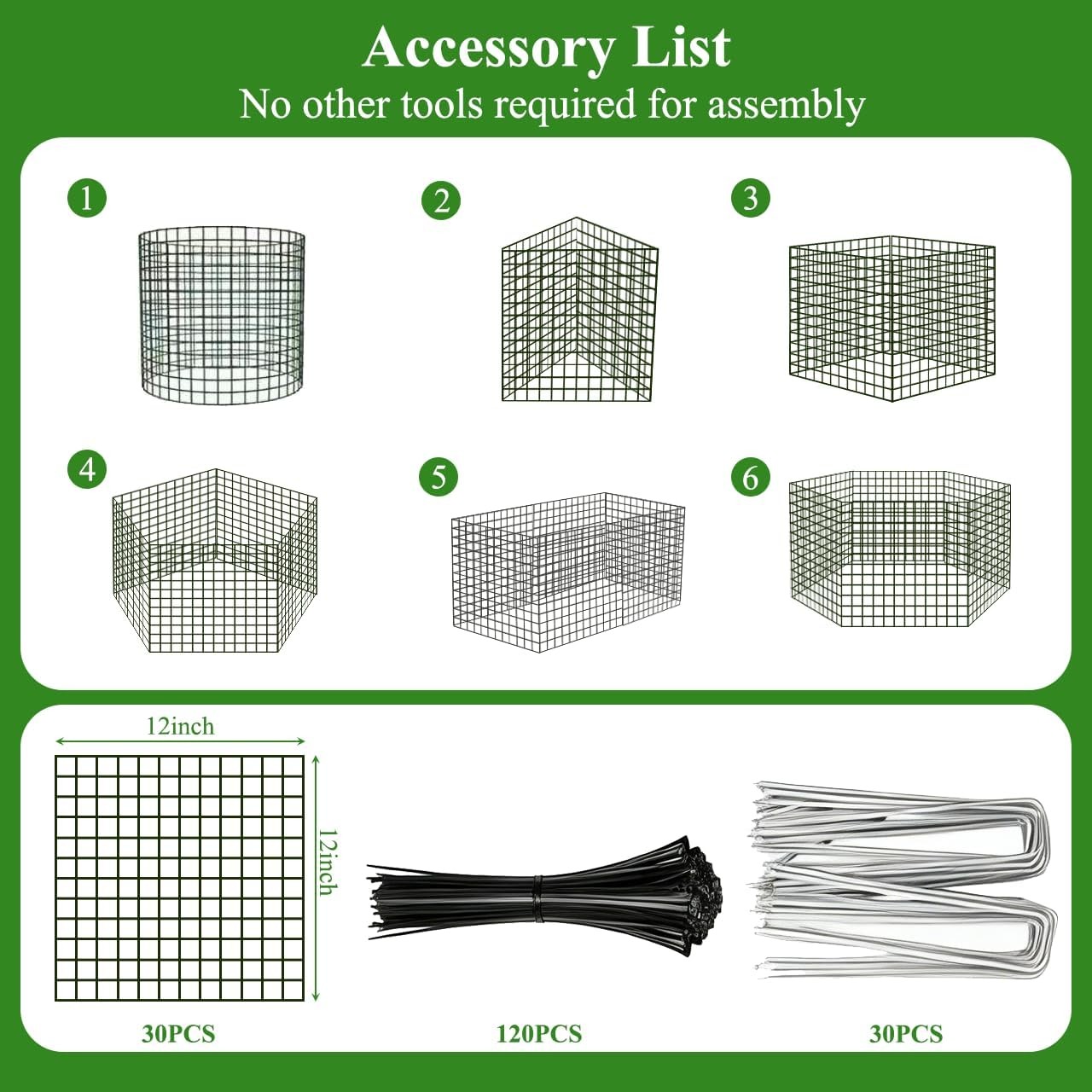 10 Pack Plant Protector from Animals,Metal Wire Mesh Garden Plant Cages Outdoor