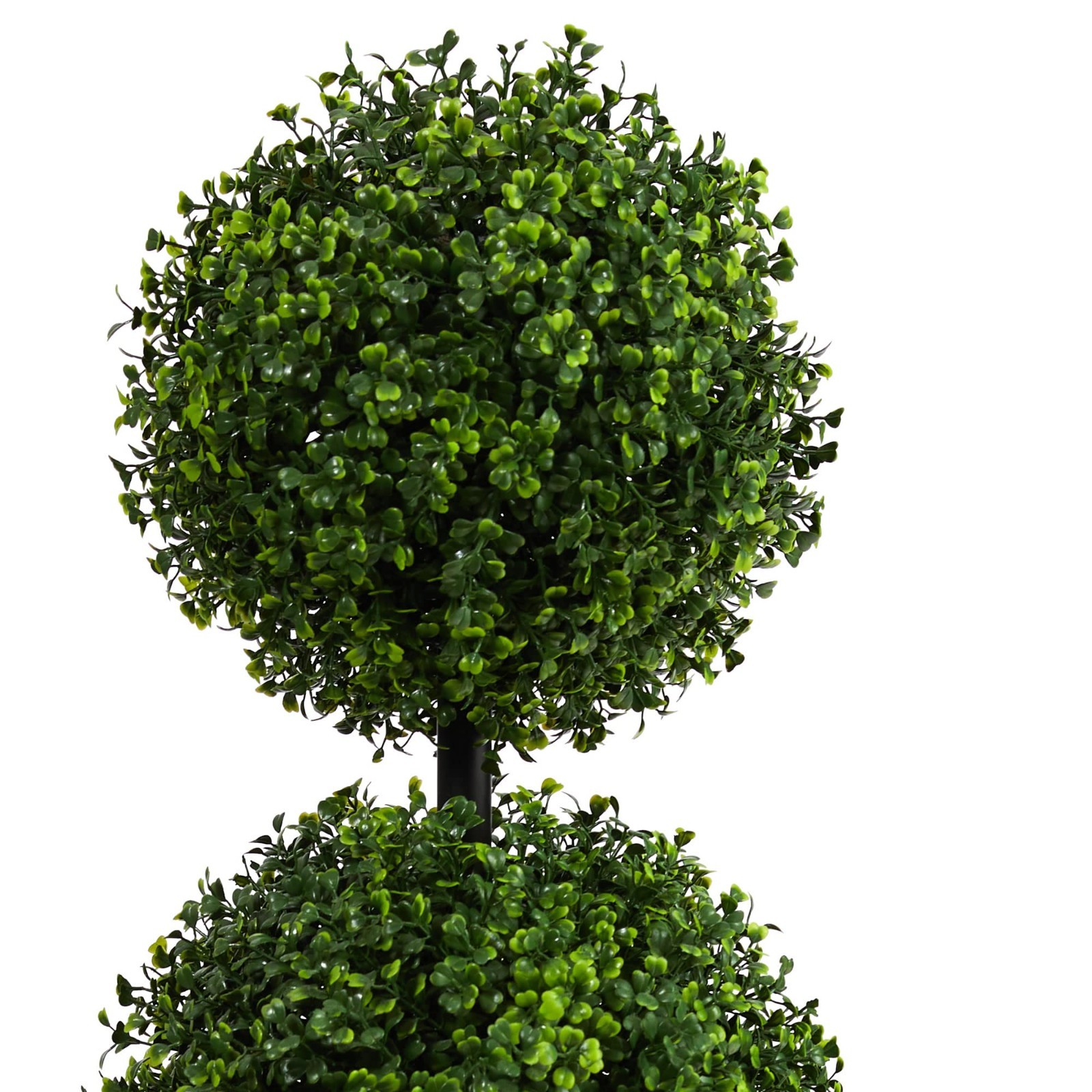 36″ Artificial Triple Ball Boxwood Topiary Tree in Pot | Indoor/Outdoor Decor, R