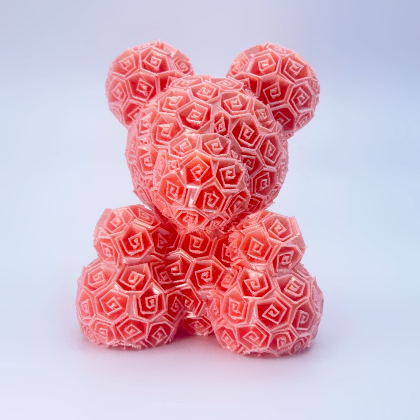 Rose Bear Decorative Figurine – Valentine’s Day Gift, Home Decor Sculpture