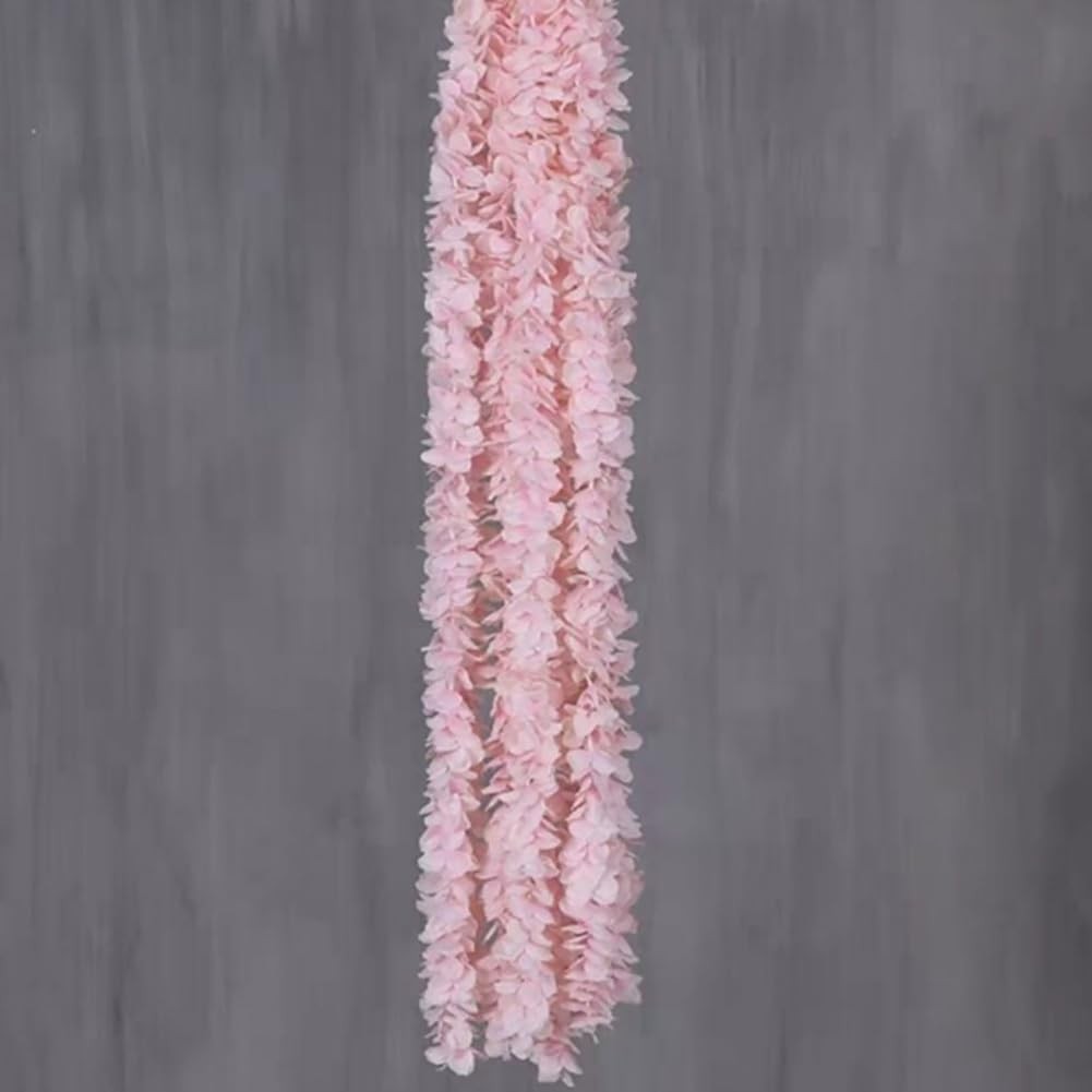 10 Pcs Artificial Flowers Hanging Garlands Fake Wisteria Vine Garland Hanging…