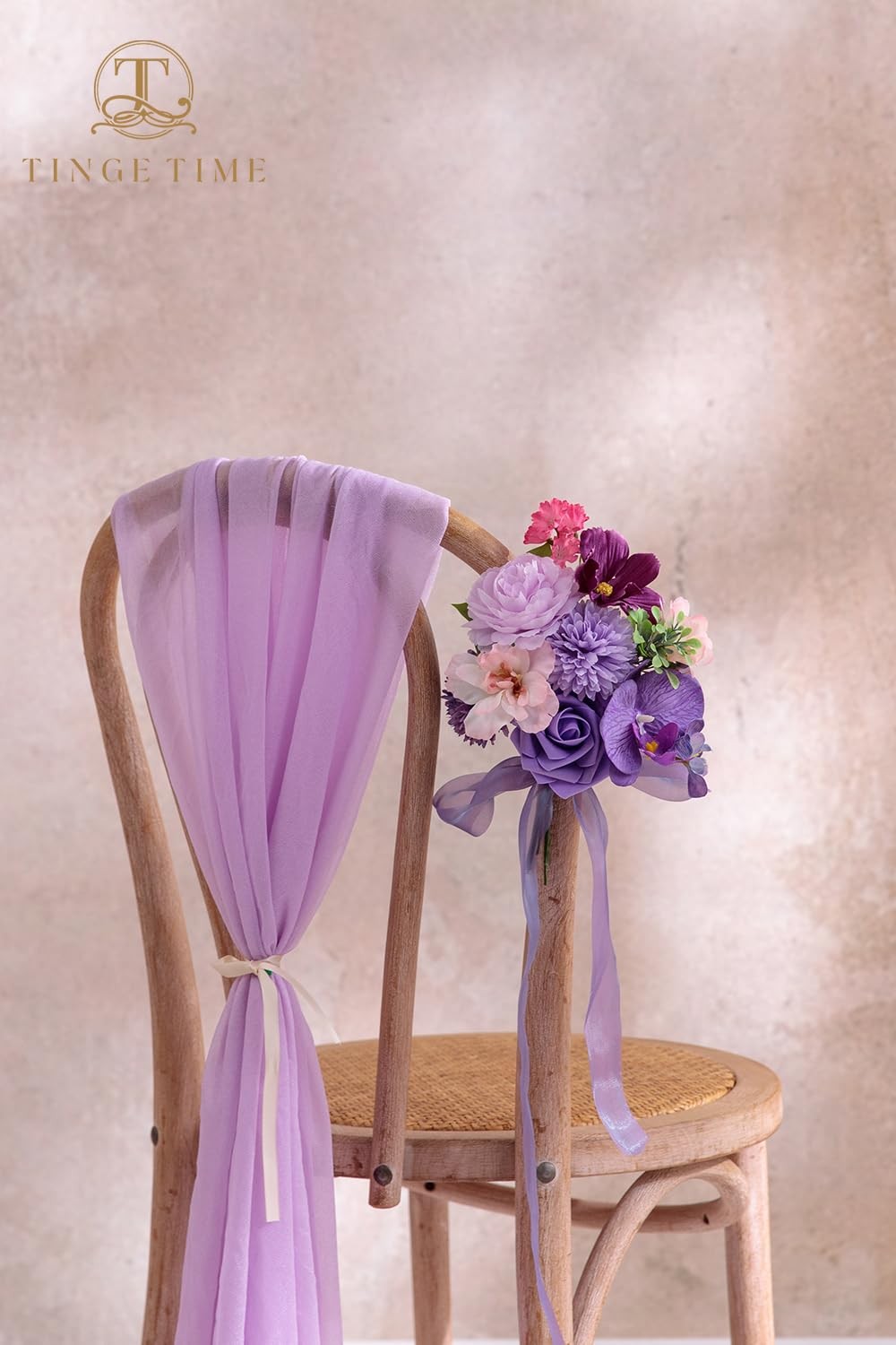 Artificial Flowers Blush Peony Dahlia Bulbous Chrysanthemum – DIY Floral Decor