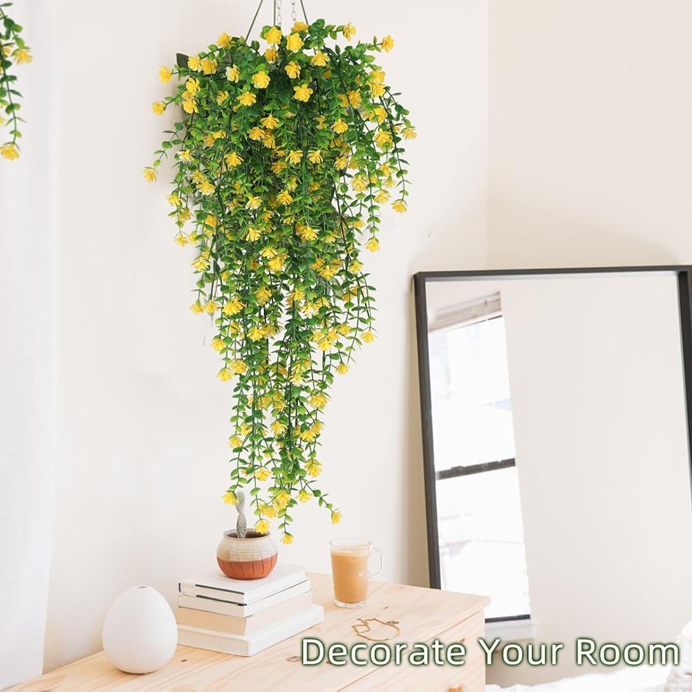 Artificial Eucalyptus Plants UV Resistant Plants High-Quality Plastic Material