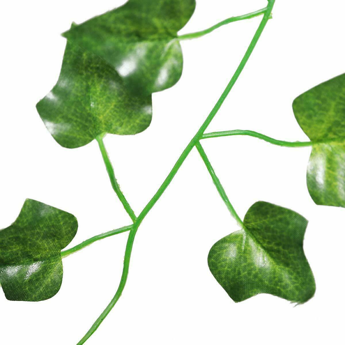 12pcs Artificial Ivy Leaf Plants Vine Hanging Garland Fake Flowers Home Decor