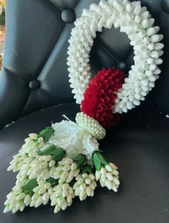 500 Jasmine Flowers Blossom Thai Artificial D.I.Y Handcrafts Malai Decorative