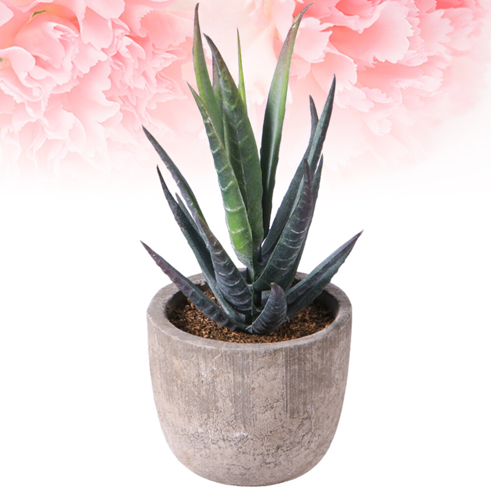 Potted Fake Plant Potted Fake Artificial Flower Small Fake Plants