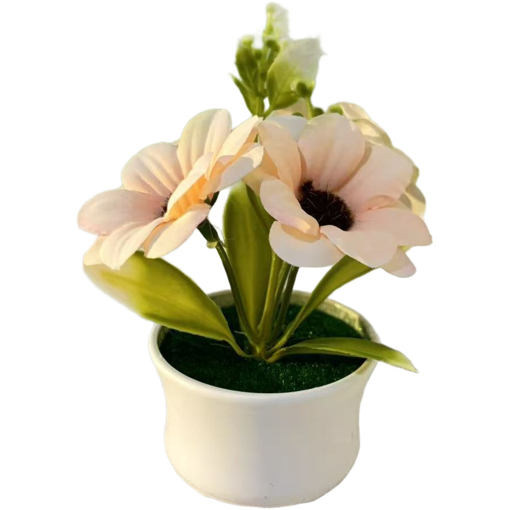 Tabletop for Decor Artificial Sunflower Sunflower Bouquet Fabric Cloth Material