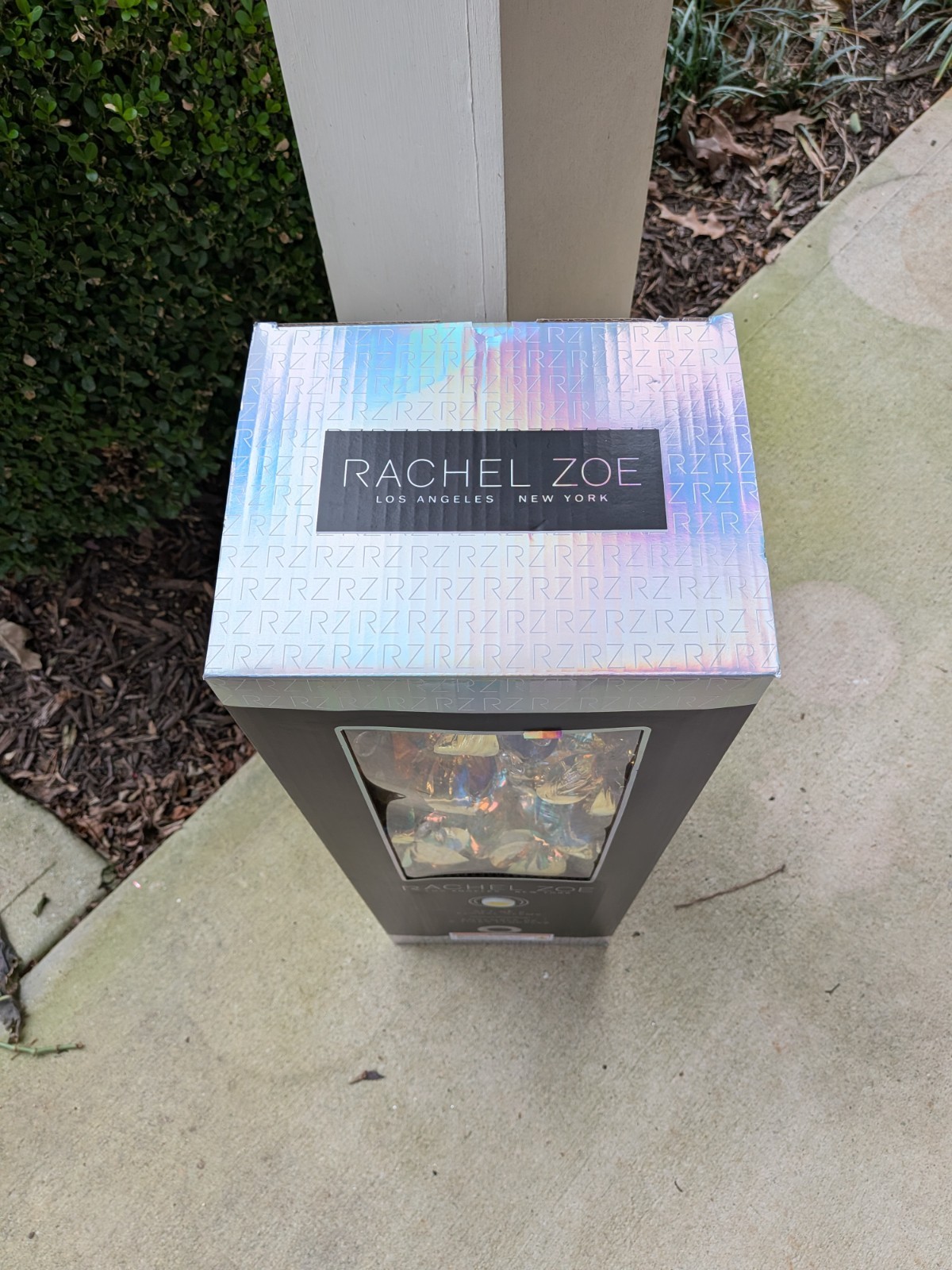 Rachel Zoe Iridescent Flowers Set of 5 Floral Stems LED Lighted Decor NIB