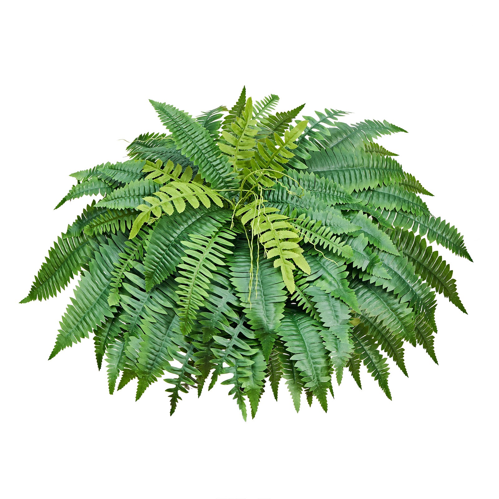VEVOR 50″ Artificial Ferns Fake Boston Bush 96 Fronds for Indoor Outdoor Decor