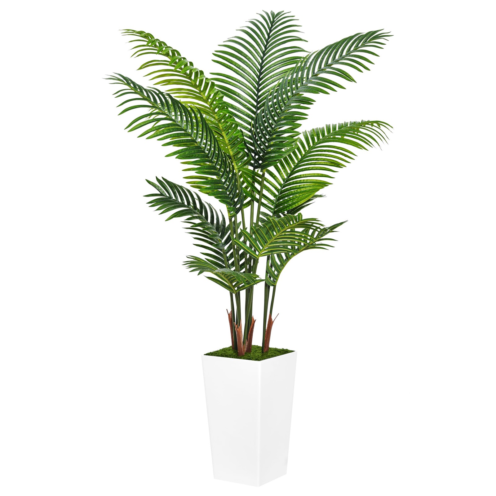 ASTIDY Artificial Palm Tree 5FT – Fake with White Tall 5ft,
