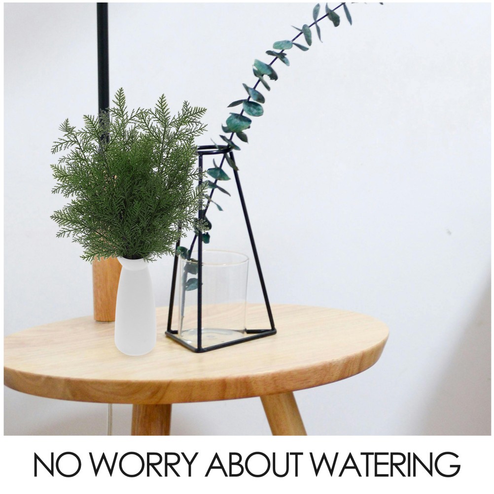 5 Pcs Pine Branches for Crafts Lifelike Decor Artificial Bouquets