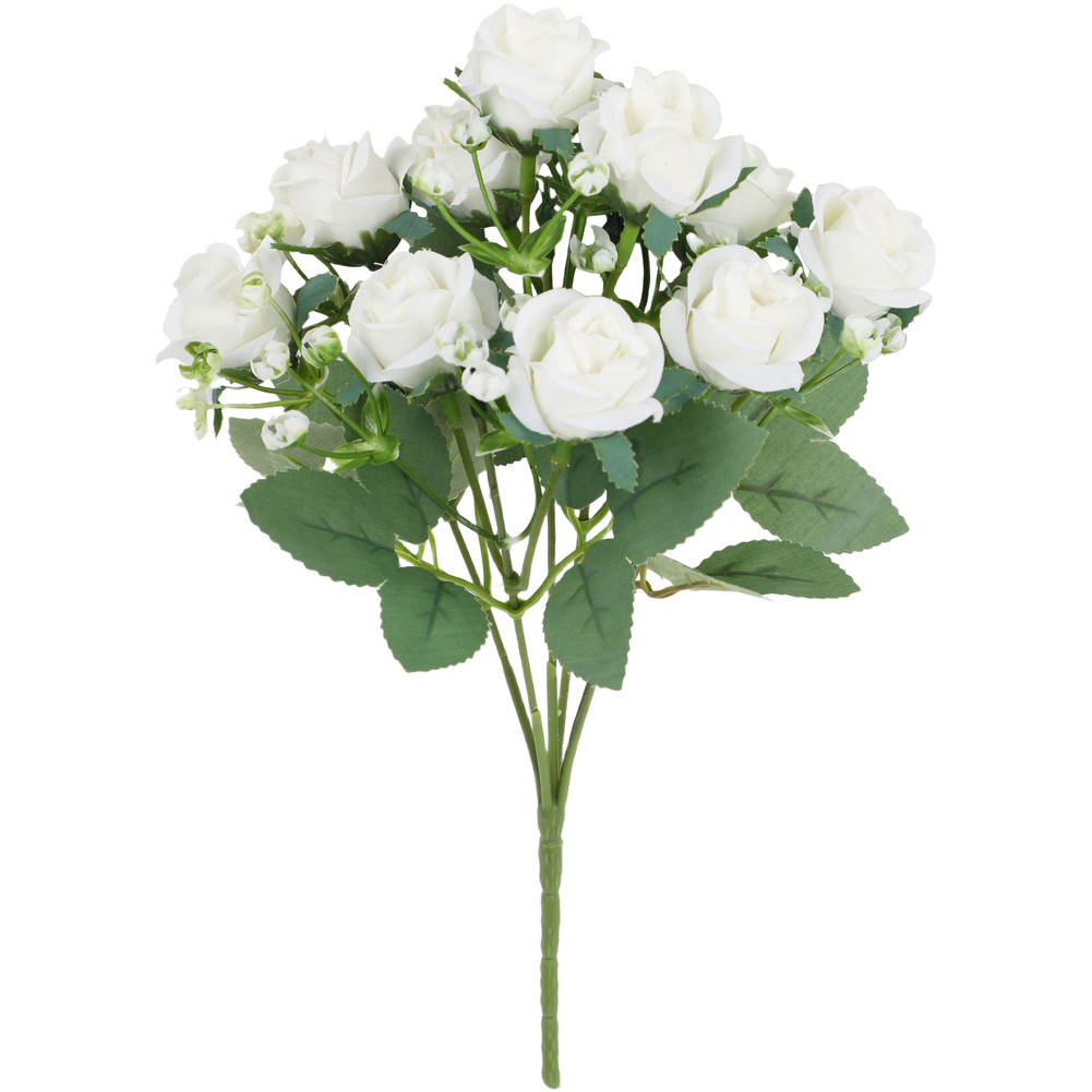 For Wedding Decor Artificial Silk Roses 30cm for Home Styling Photography Props
