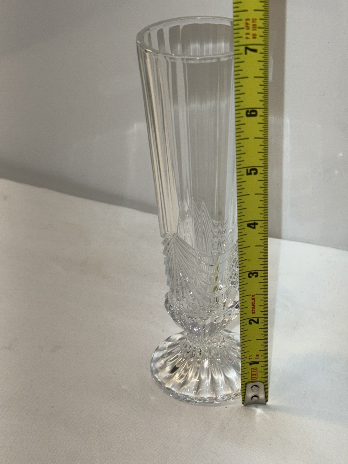 Bud Vase RCR Royal Crystal Rock 6.7 in. “Aurea” Vintage 80´s