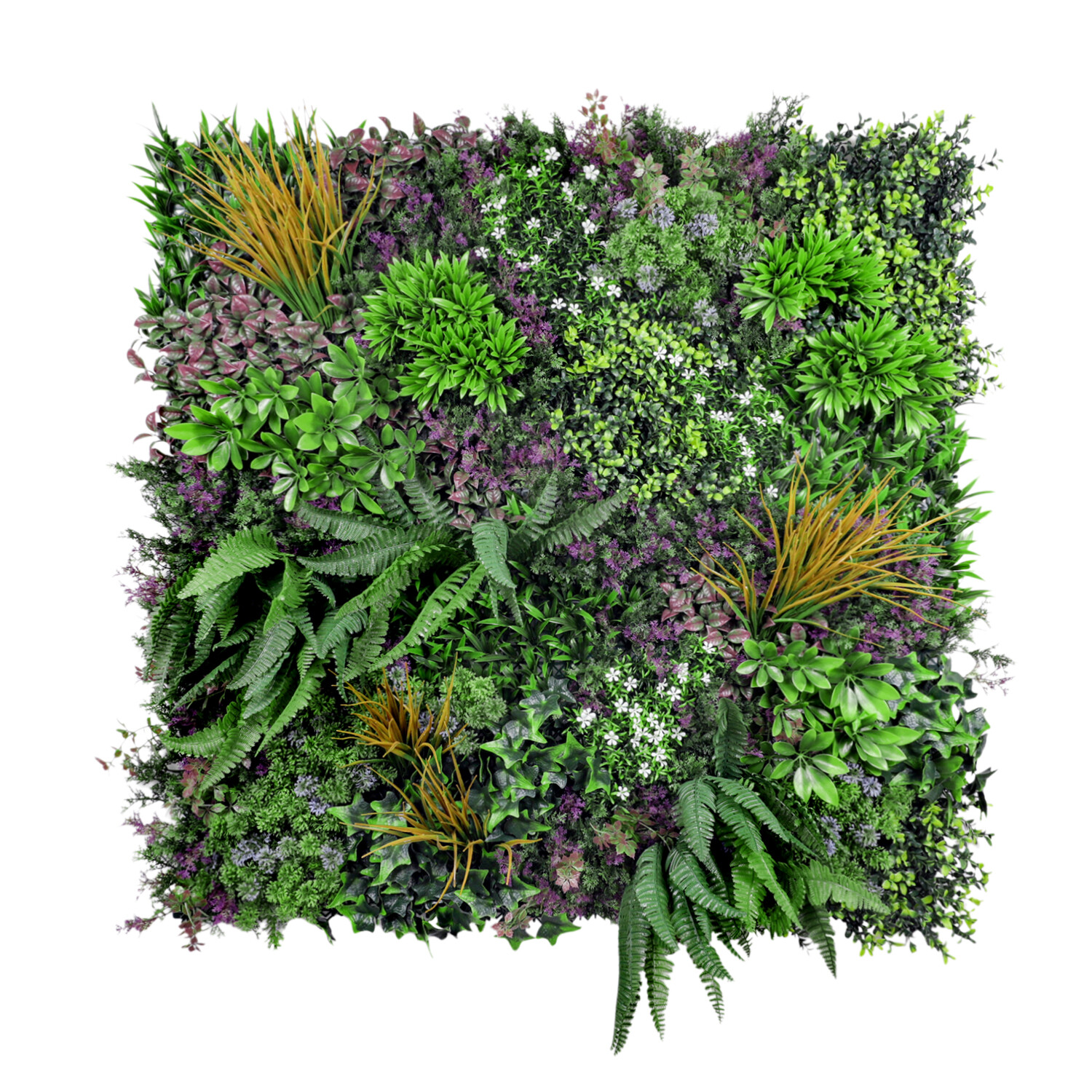 Patio 40×40″ Artificial Grass Panels Faux Greenery Grass Hedge Plant Wall Dacor