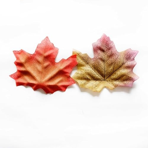 Separated Fake Fall Leaves Artificial Autumn Maple Leaf Room Decor for Home Part