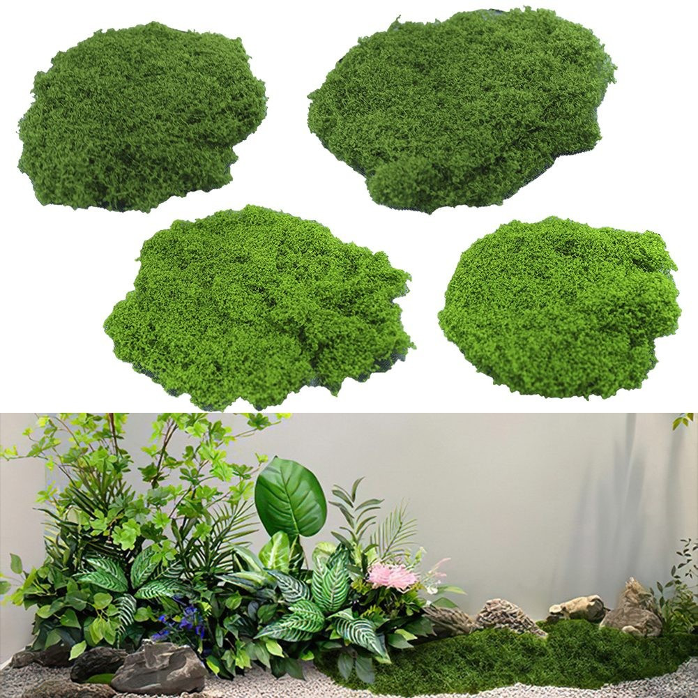 Lifelike Design Artificial-Moss For Plant Pot Decoration Enhance Aesthetics New