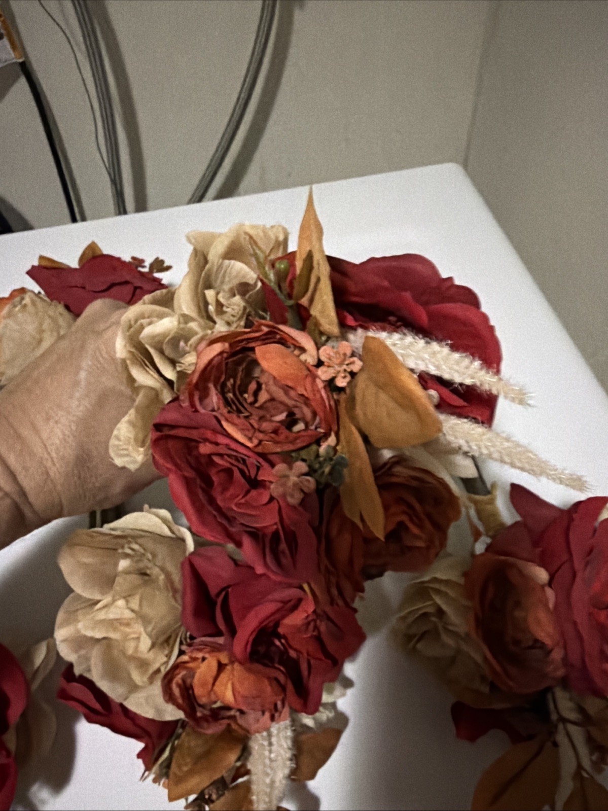 ASHLAND FALL 6 Bouquet SETS RONUNCULUS & ROSE Home Party Decor