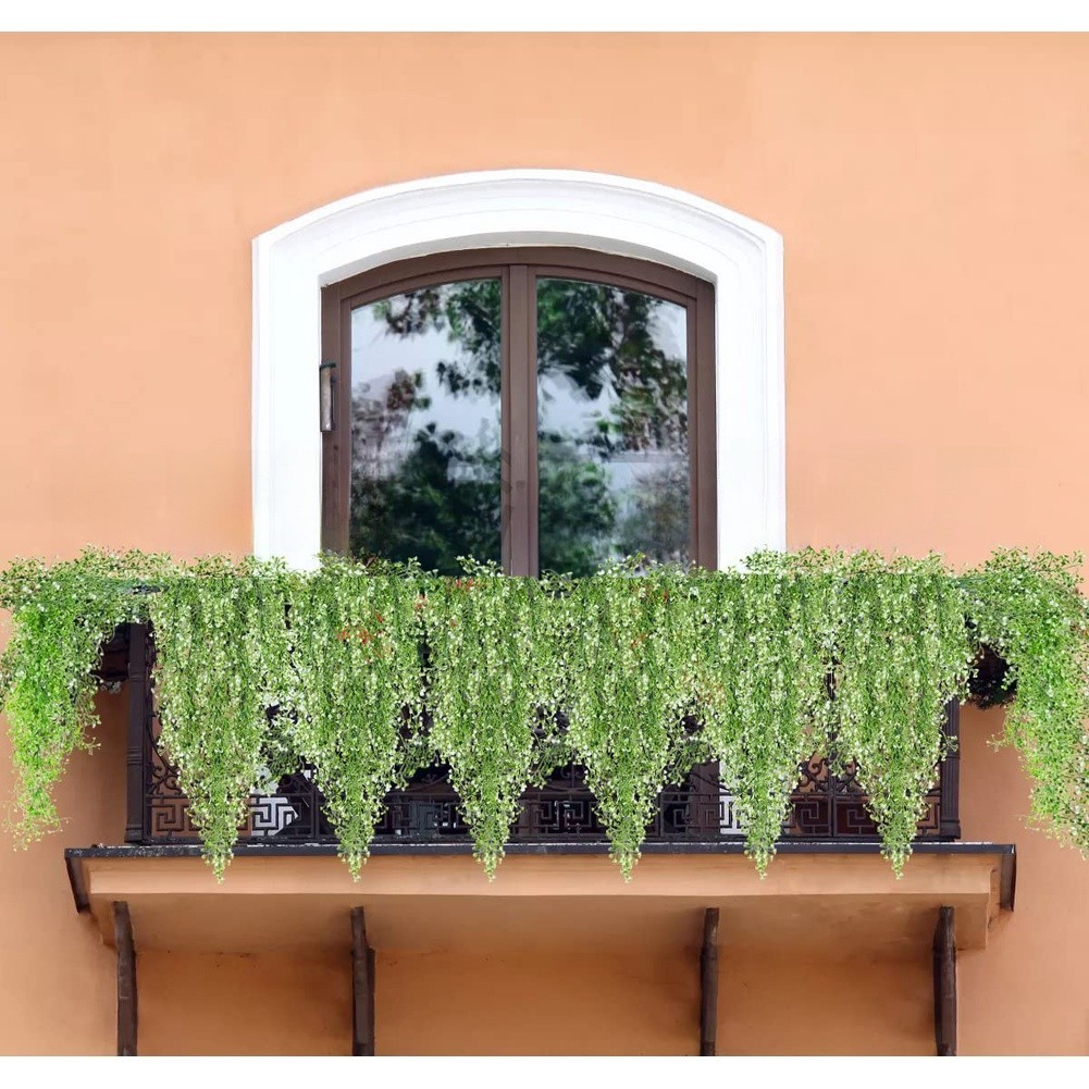Fake Flowers Artificial Flowers Realistic Bell Flower Willow Style Vine