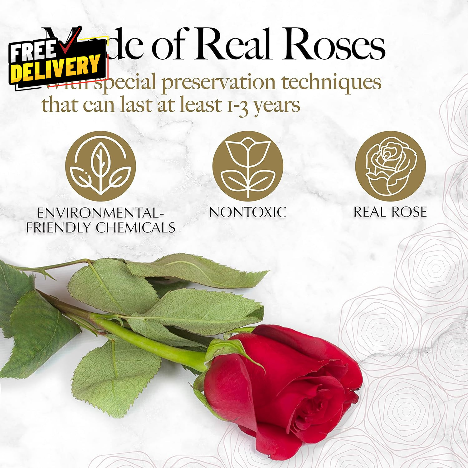 16 Forever Roses Heart Box Preserved Flowers Gift Red Valentine Anniversary