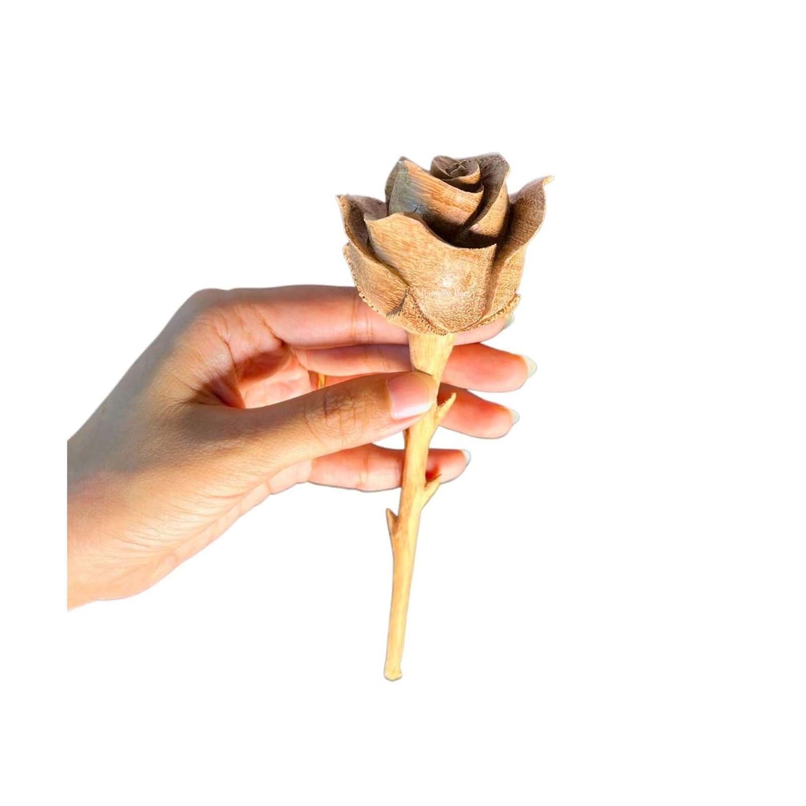 Wooden Rose, Wood Anniversary Flower Gift for Valentines, Mothers Day, 5th We…