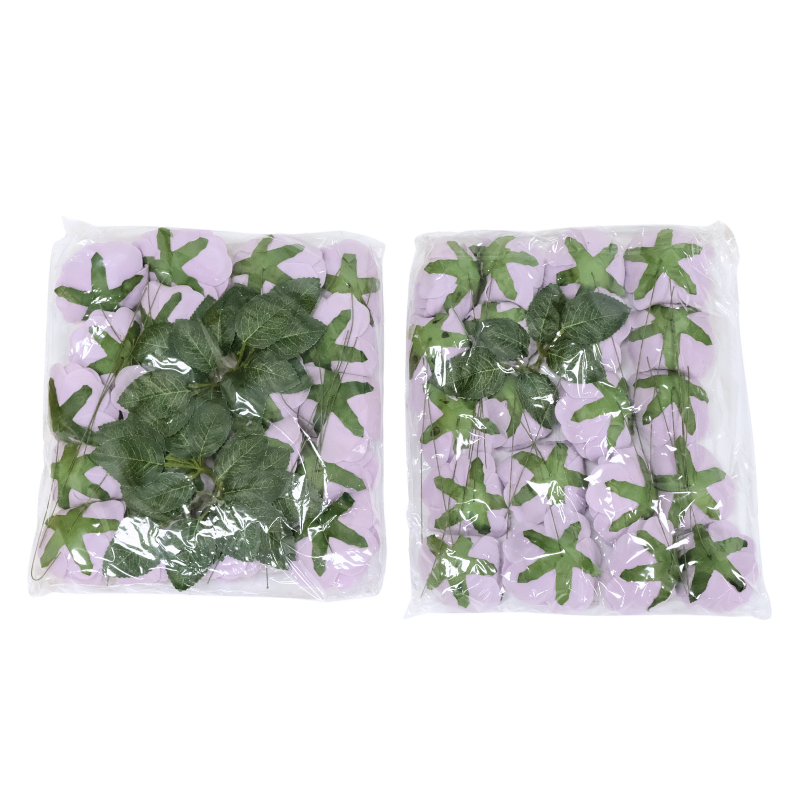 Tophouse Artificial Roses Lilac Color Lot of 40 Fake Roses DIY Bouquets
