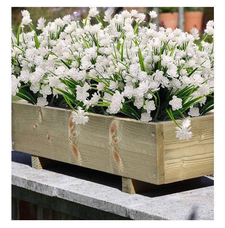 10 Bundles Artificial Flowers