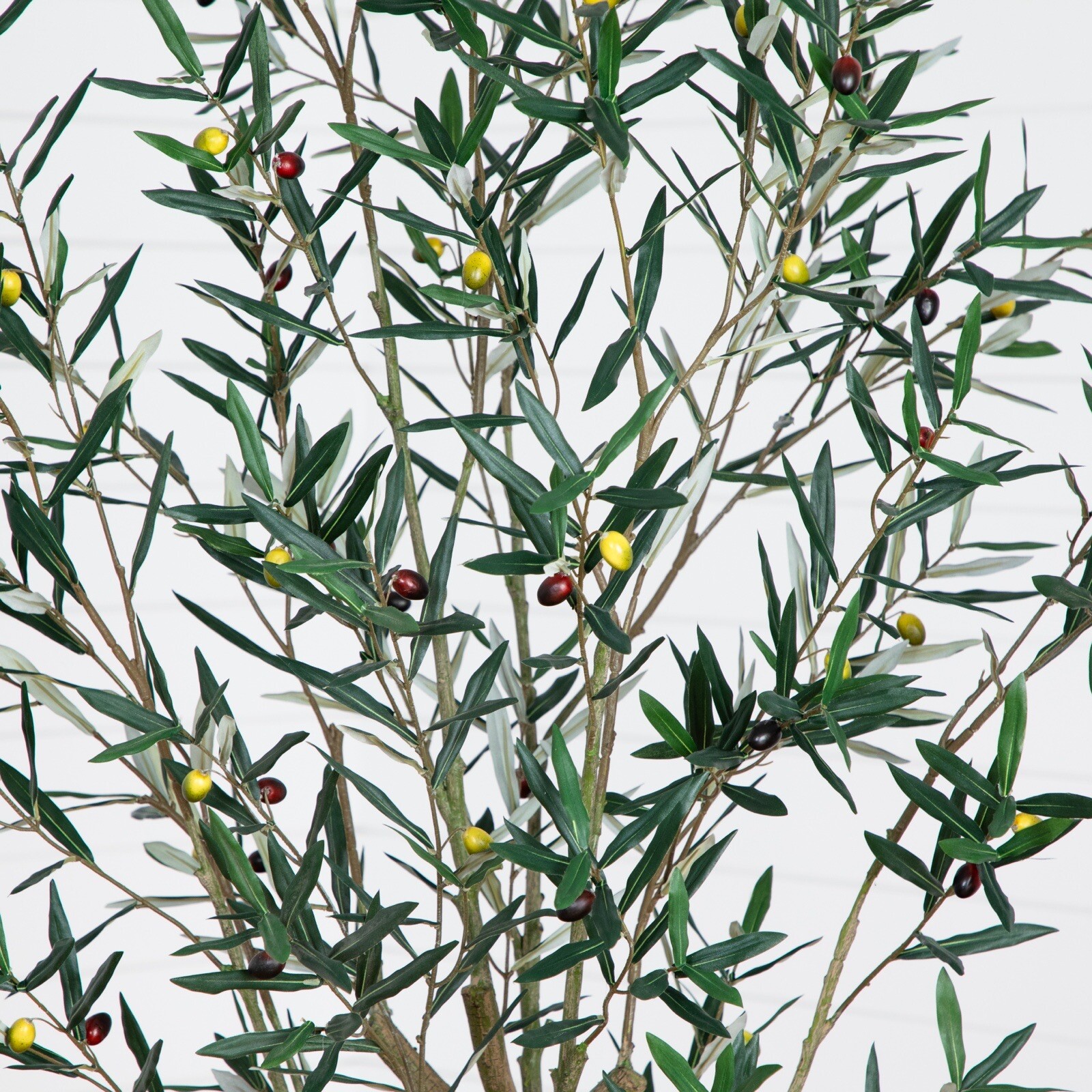 7′ Artificial Greco Olive Tree Home Decor. Retail $329